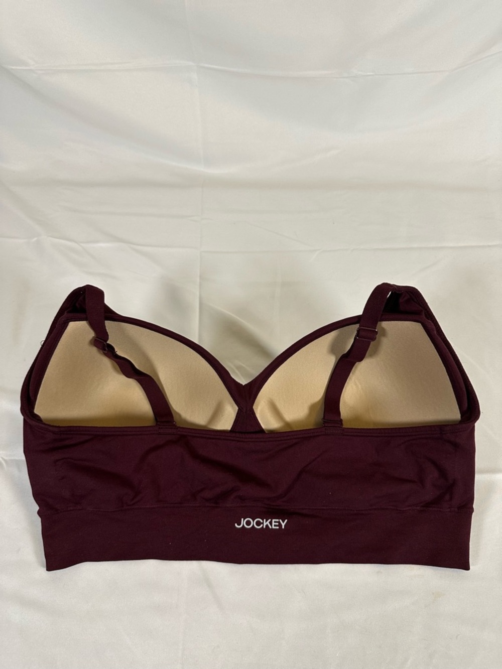 Jockey Wireless Light Lift Bralette Duo - Slate Blue & Burgundy XL - Picture 7 of 14